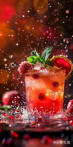 Artistry of Mixology Captured in a Stunning Cocktail Presentation