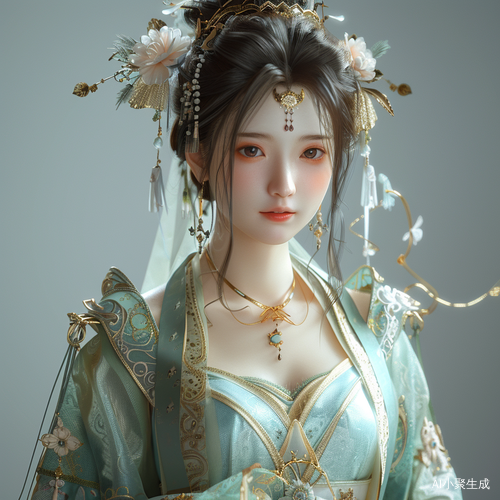 张真源水玉暖炽色清新淡雅应援服