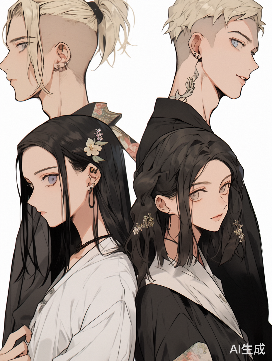 四人风格迥异的和谐关系