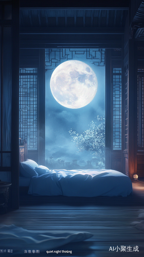 静夜思中的月光与思乡情感的深刻体现