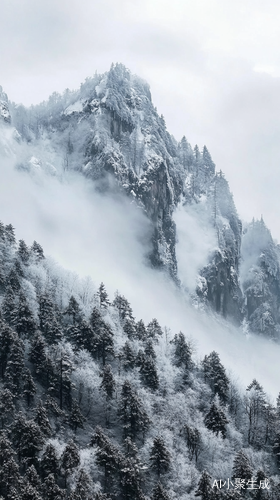 老君山雪景的震撼与治愈