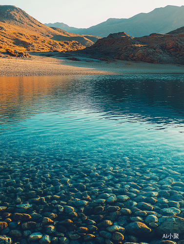 Desert Lake Serenity Captured by Professional Photographer Dan Winters