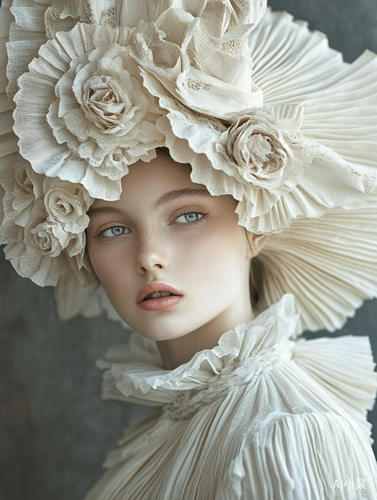 VOGUE Fashion Magazine Haunting Elegance Cover Shoot