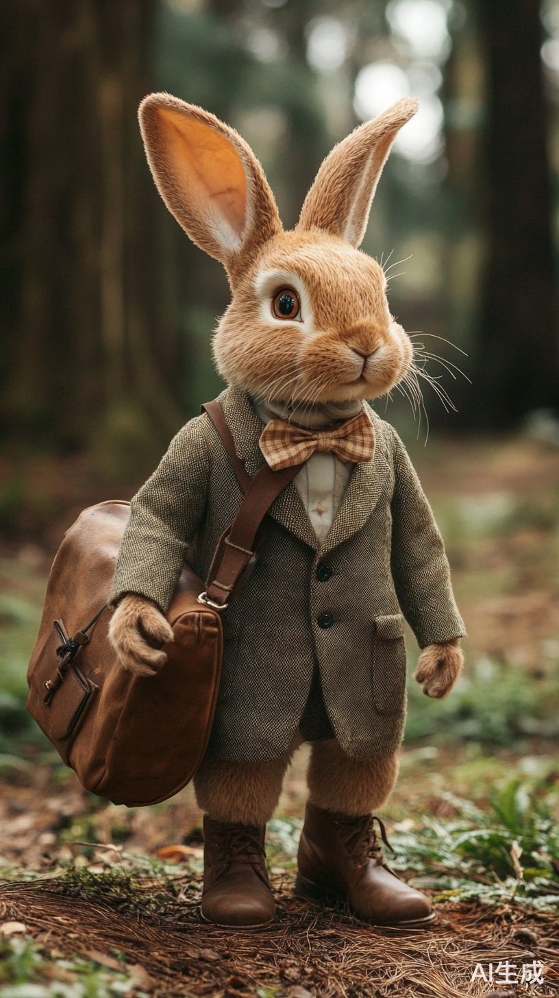 彼得兔帅气穿搭森林探险