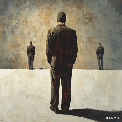 两人相对而立一人背对另一人