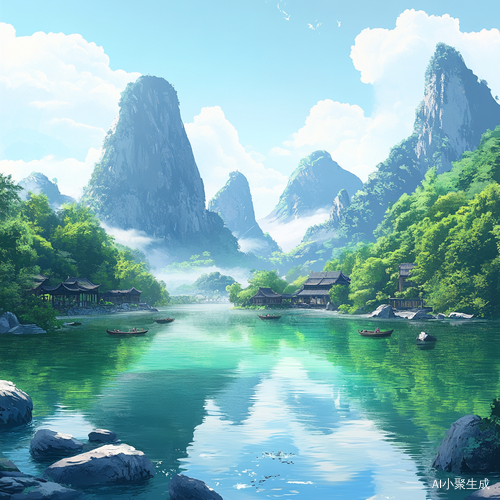 中国南方典型山水风光展现自然与人文魅力