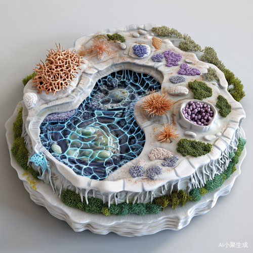 细胞三维结构图展示与解析