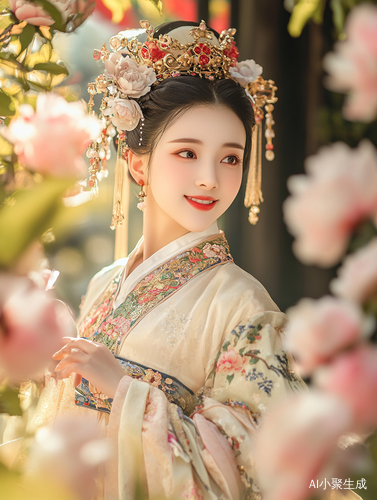 清朝宫廷梦幻公主演绎华贵浪漫魅力
