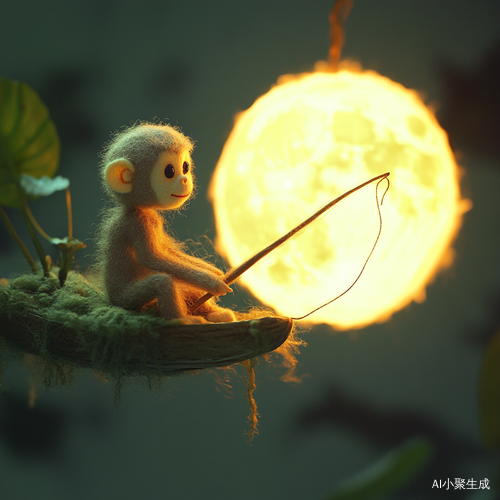 猴子捞月的寓言故事