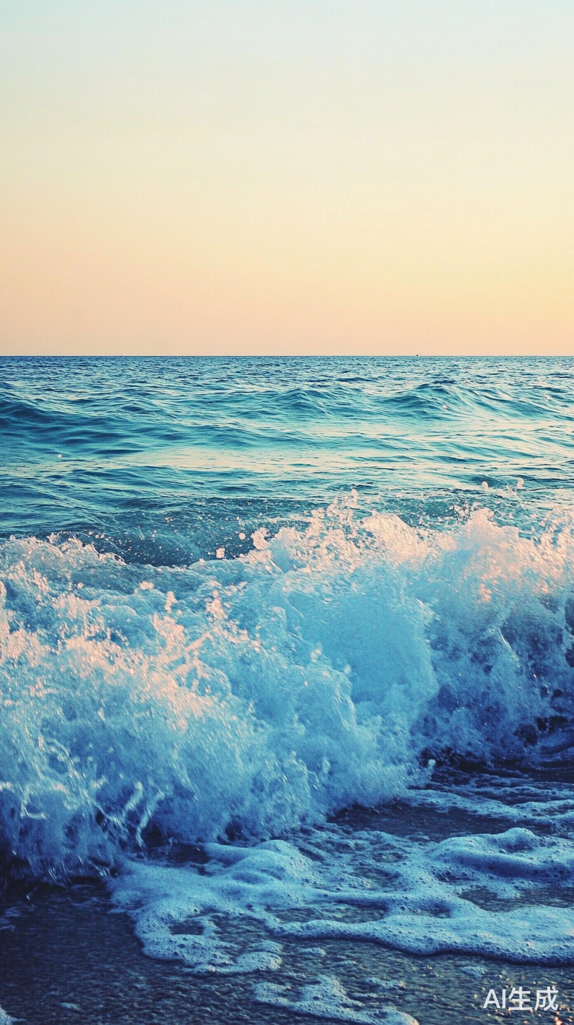 海边的宁静与自然的浩瀚