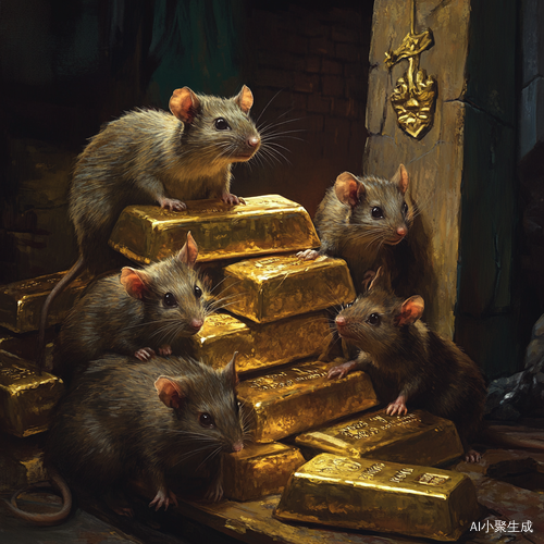 鼠鼠竟然偷吃了金条