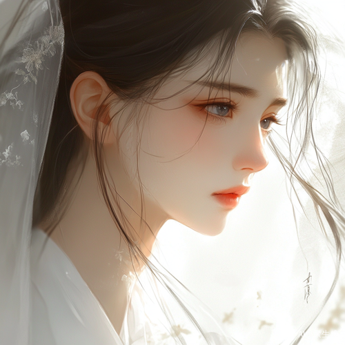 童话中的白马王子般完美俊逸的清秀少年