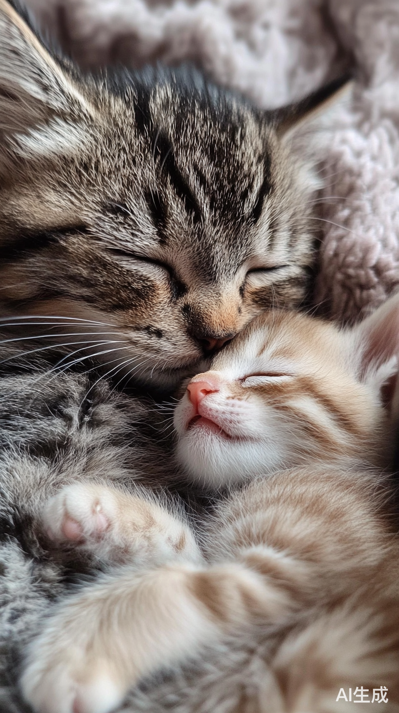 小猫想念妈妈哭泣的心情