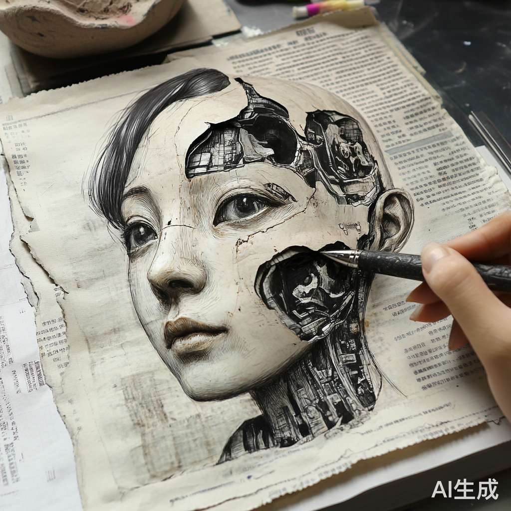 人工智能与传统文化的融合手抄报设计