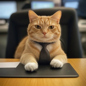 1.🐱💼我的猫上班第一天就升职了？！2.🤣paw-paw公司请来了新员工竟然是只猫？！3.🏢🏠打工猫的双重生活大揭秘！