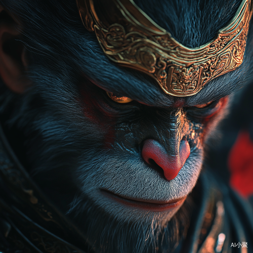 Wukong Close Up Surreal Art Photography in 8K