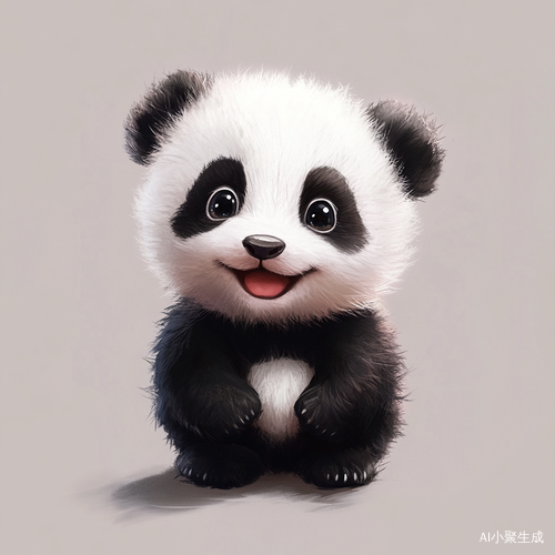 生成可爱的小熊猫形象