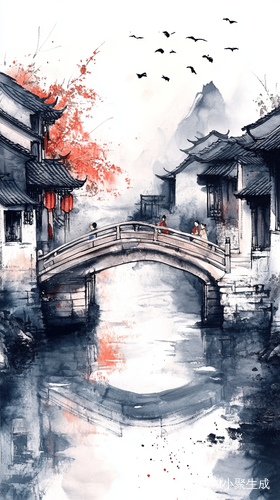 江南水乡的小桥流水人家