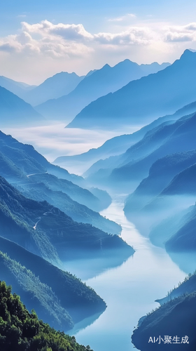 山川如画的仙境自然诗篇