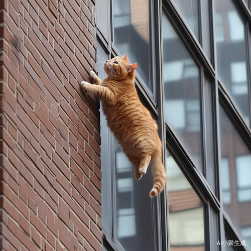 一只绝望猫猫的跳楼念头