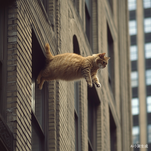 一只绝望猫猫的跳楼念头