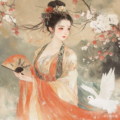 清冷出尘的古风神女仙气飘飘美丽霸气