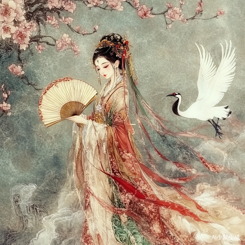 清冷出尘的古风神女仙气飘飘美丽霸气