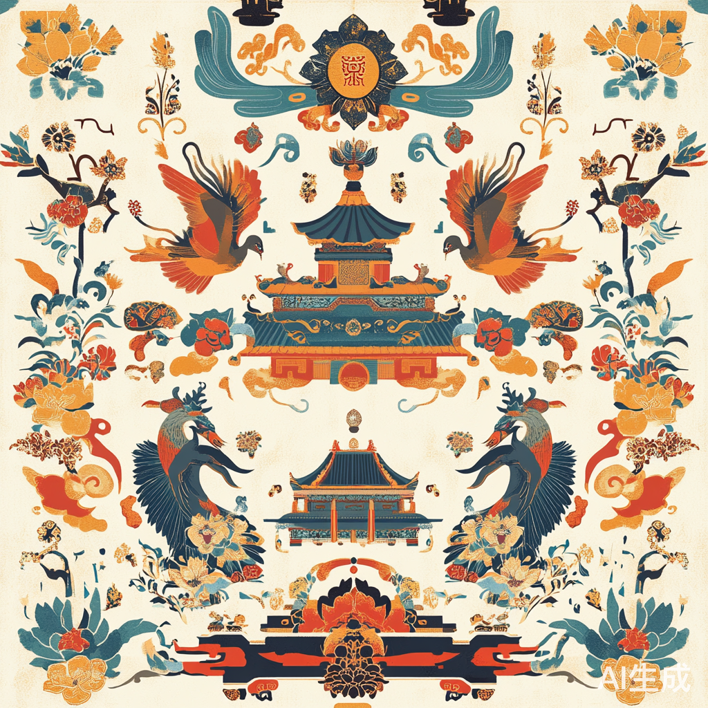 蒙古文化元素图案创意设计探讨