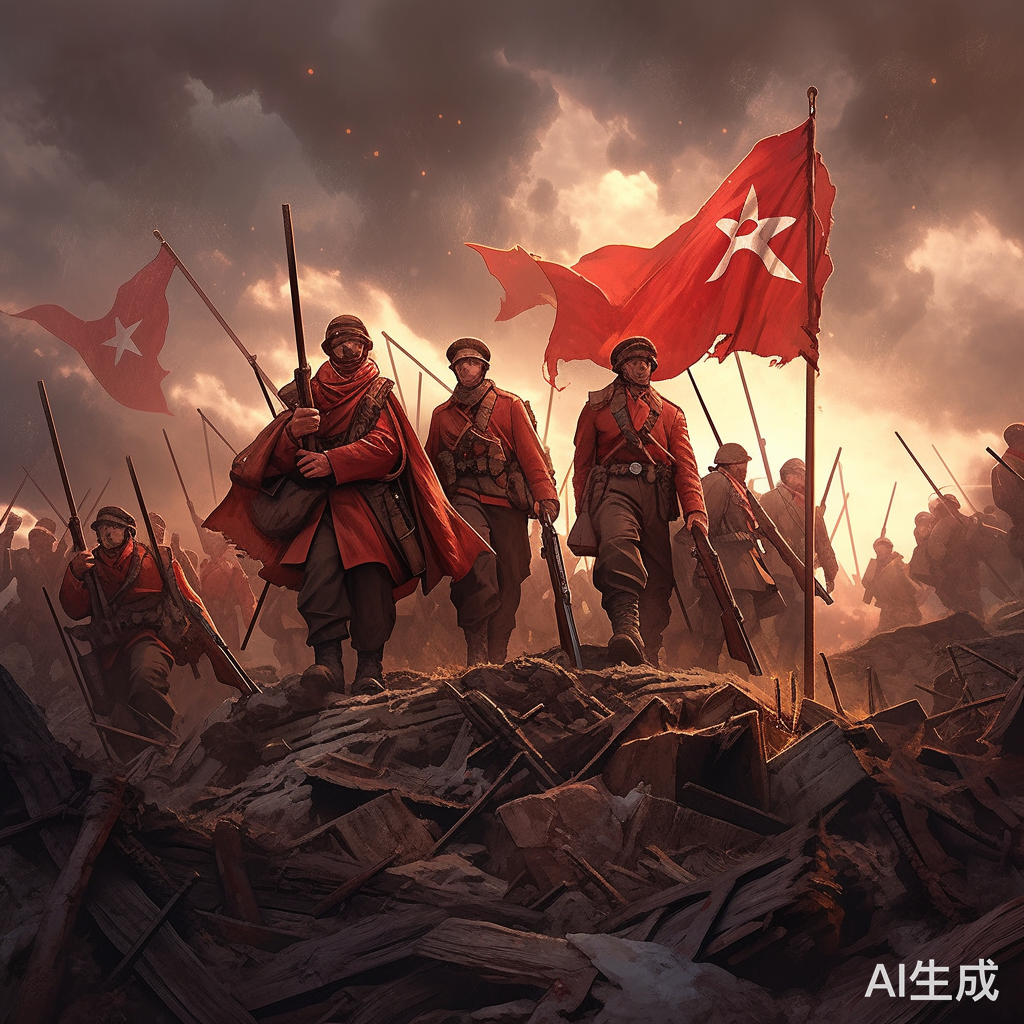 苏联士兵在二战战场上的勇敢与决心