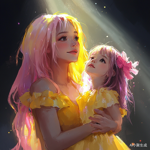演唱会上的温馨时刻与小女孩的奇幻光辉