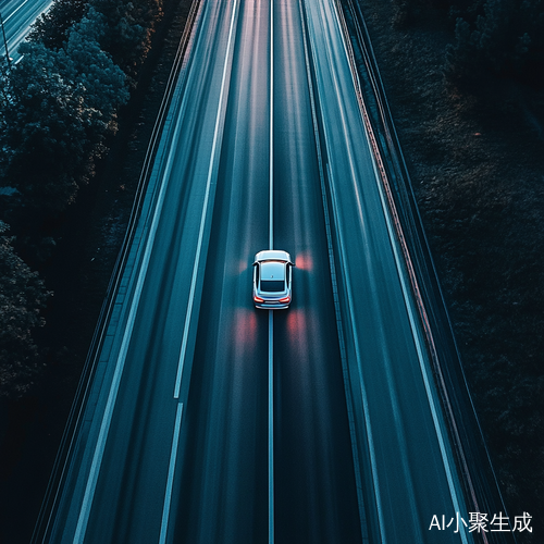 汽车在马路上行驶