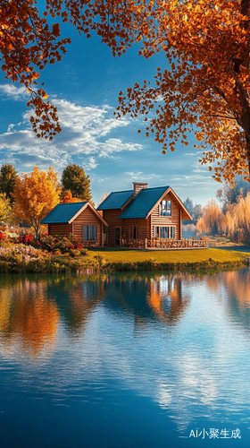 Autumn Cottages and Countryside Scenery in High Definition