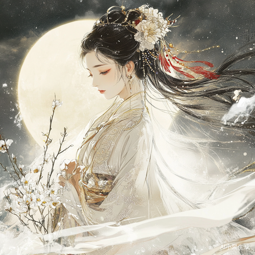 翩若惊鸿之美丽女子描写