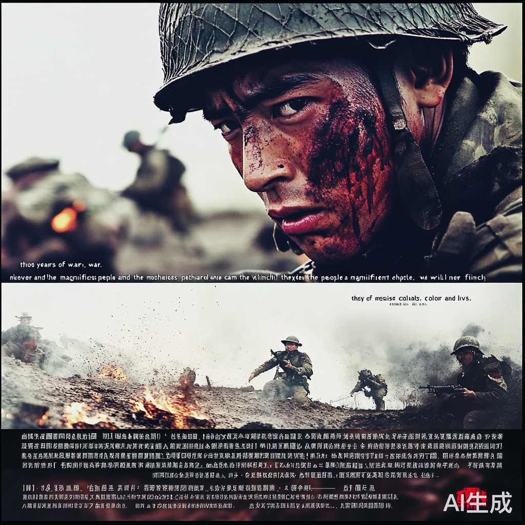 抗日战争英雄事迹短视频脚本