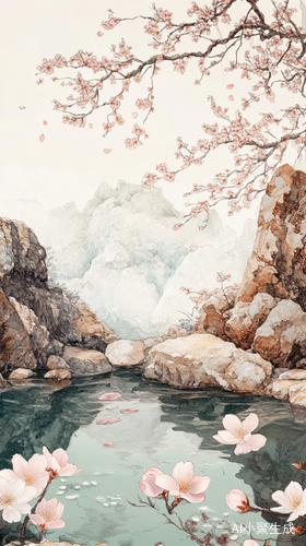 聚焦桃花潭水展现幽深魅力