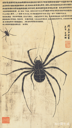 蜘蛛与花蜘蛛的友谊与教训