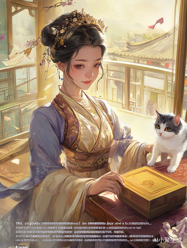 钱美美的时光穿越之旅与猫猫的奇妙冒险