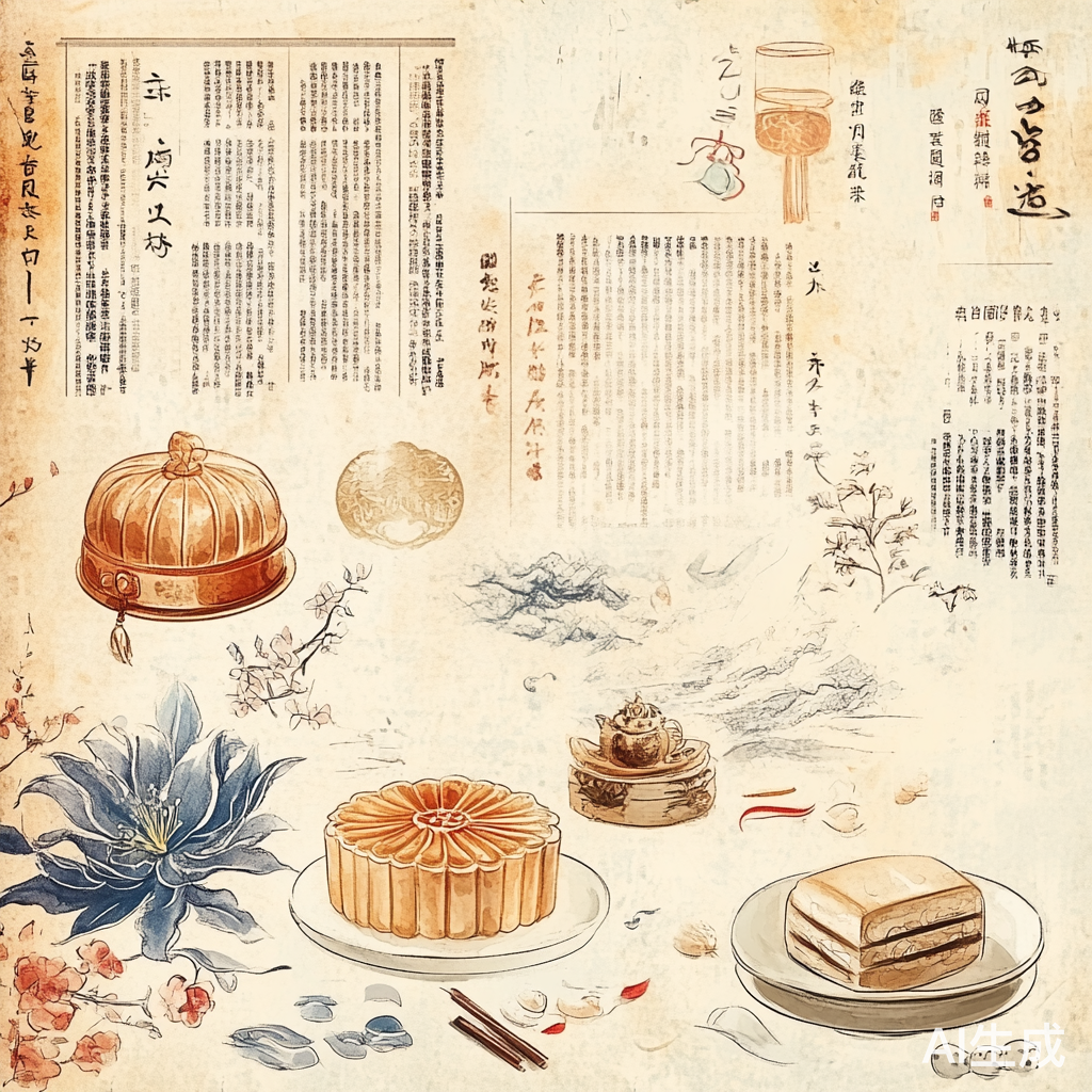 中秋国庆双节庆祝手抄报设计常娥与月亮元素