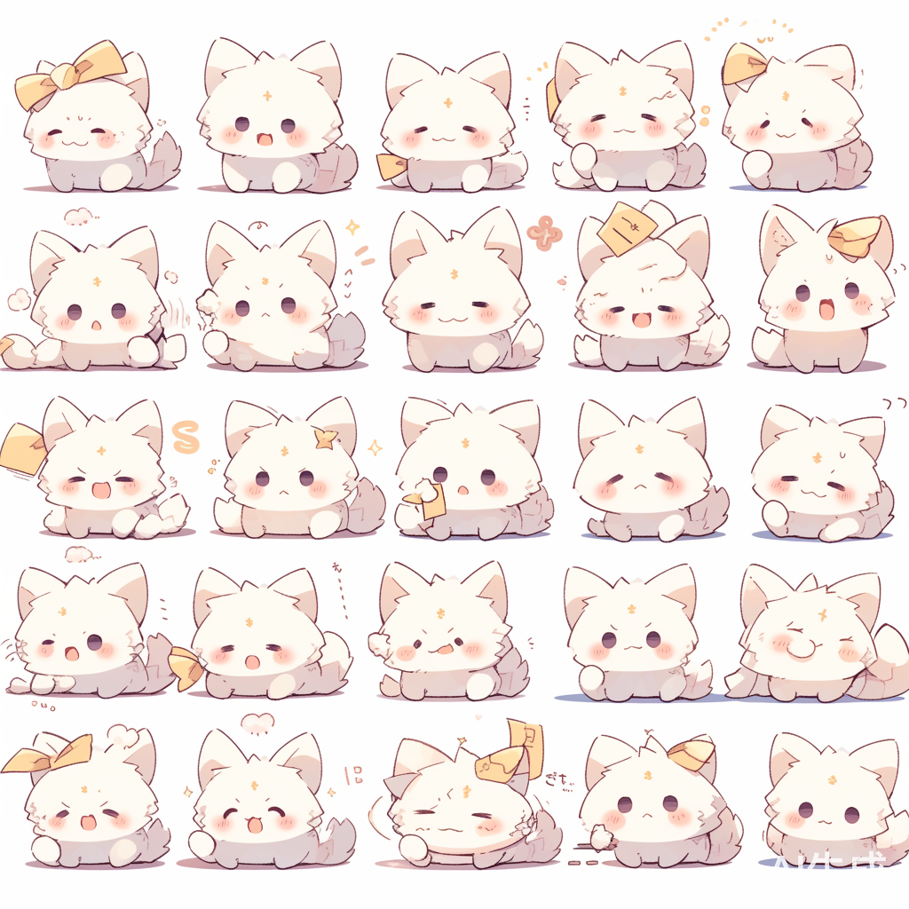 可爱猫咪的迷人世界