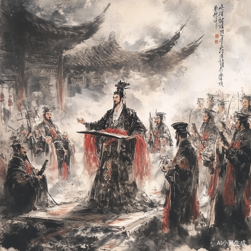 神武帝高欢军大营悲壮唱敕勒歌