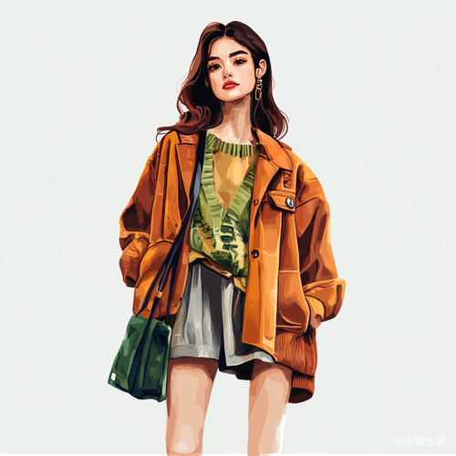 超短裙少女的时尚魅力