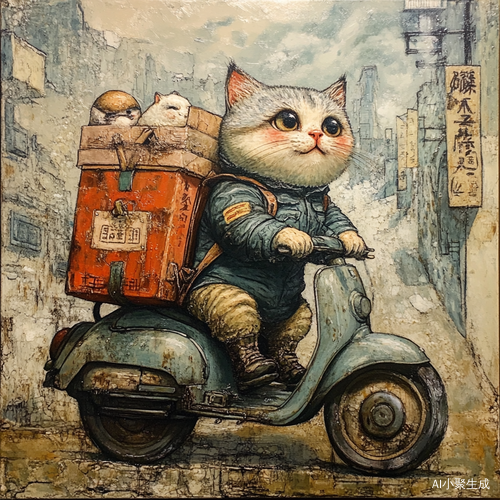 送外卖的猫