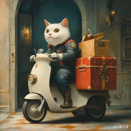 送外卖的猫