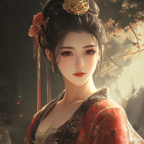 古风美女展示魅力与风情