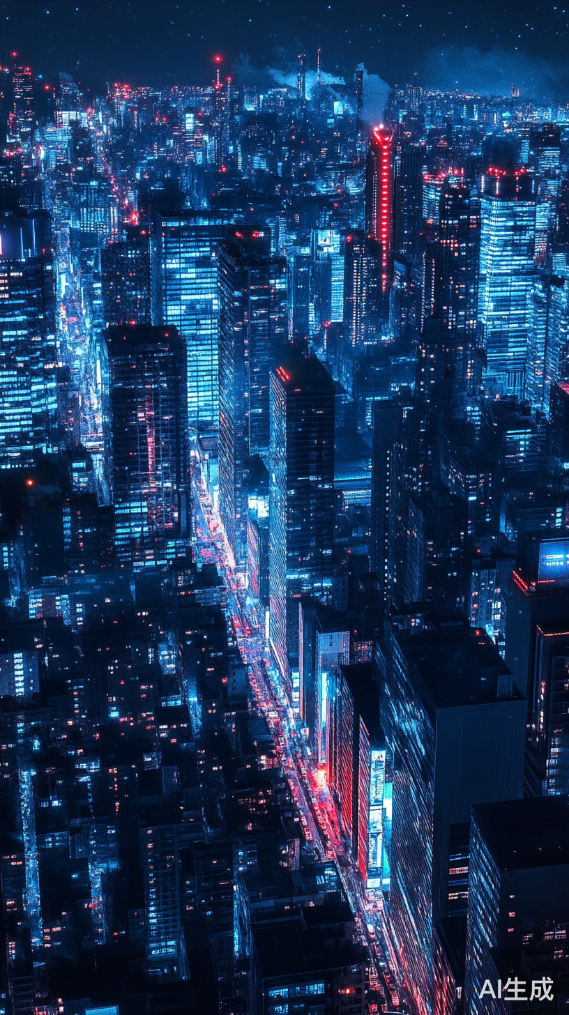 城市夜晚风景的迷人魅力