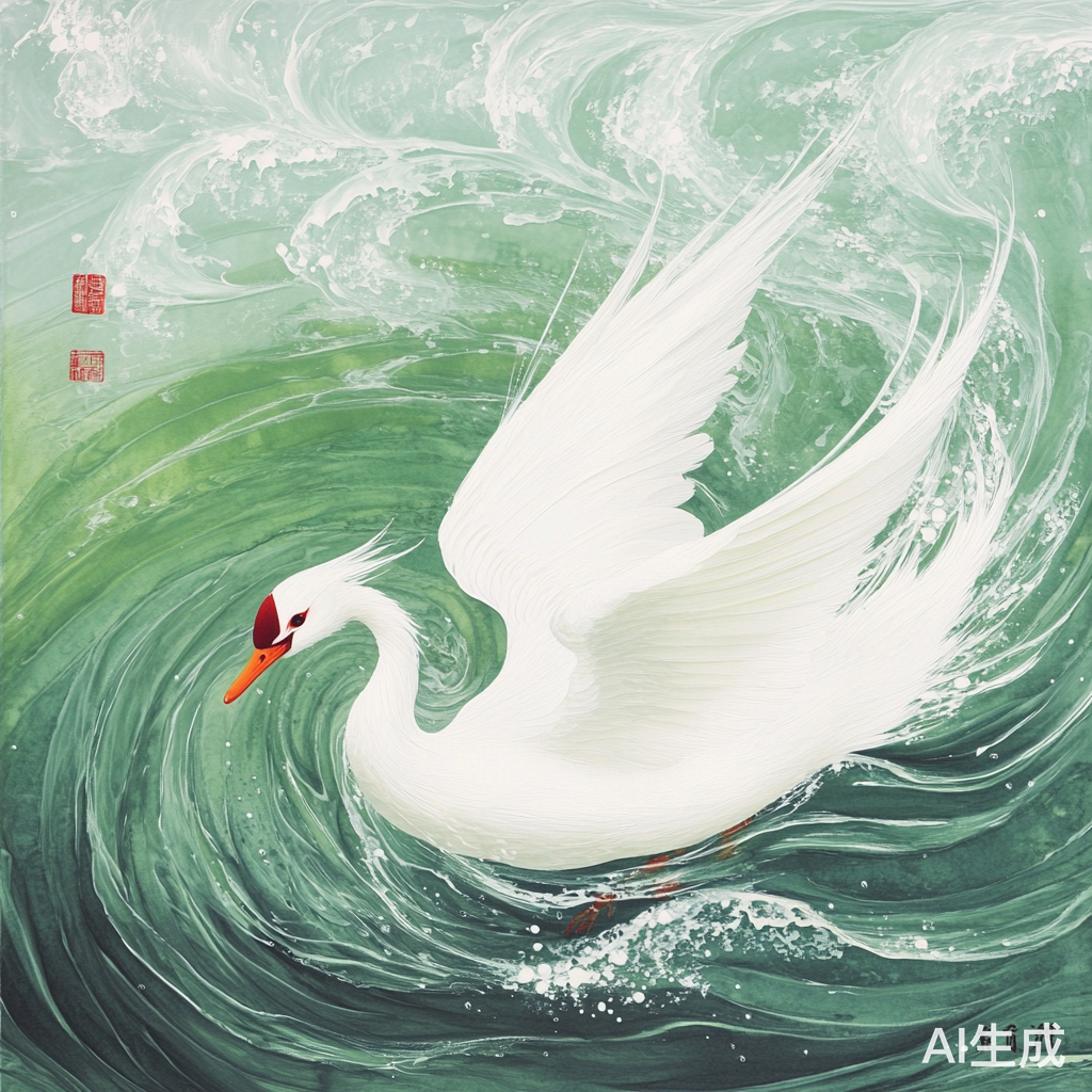 咏鹅诗句表达了自然与和谐之美