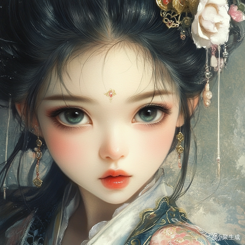 国风美少女大眼睛的魅力