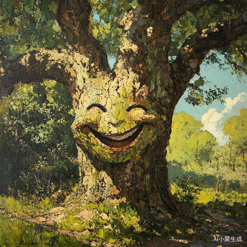 大树微笑的神秘魅力