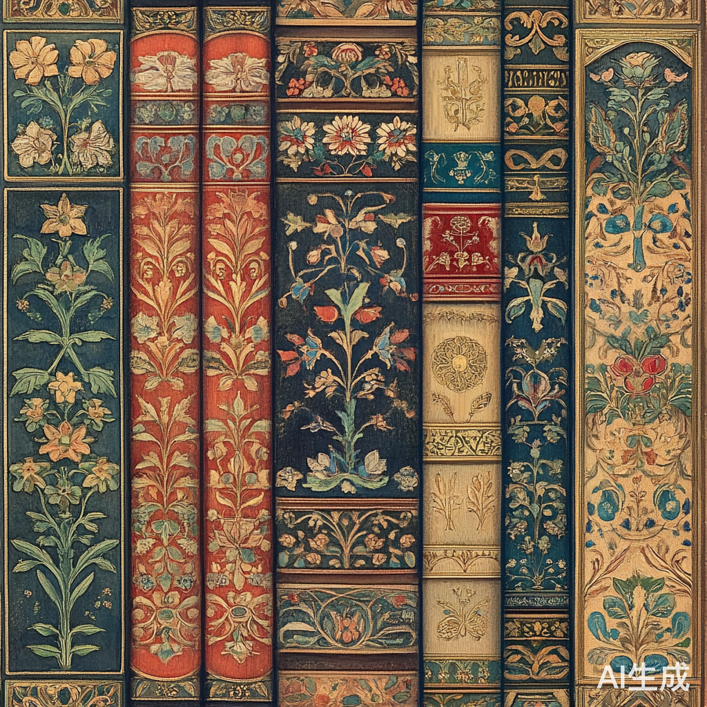 古代文学作品主题图案设计