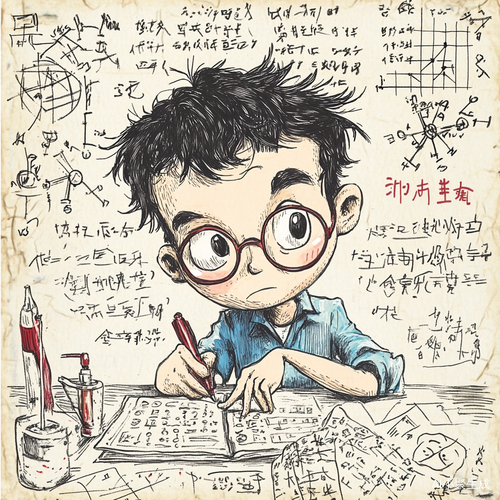 华罗庚与数学家的故事手抄报设计